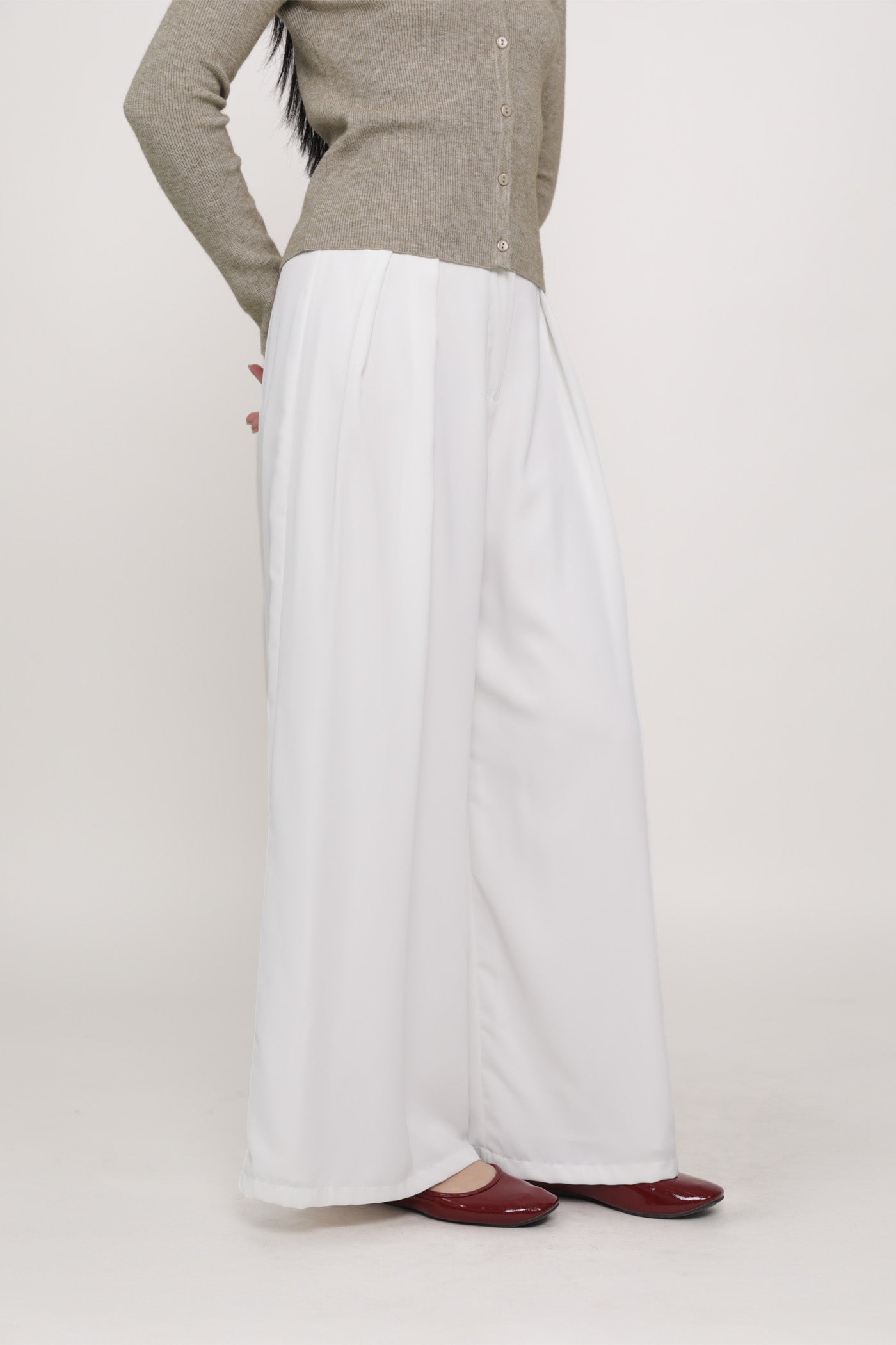 Samuel Pleated Wide Leg Pants – The Tinsel Rack