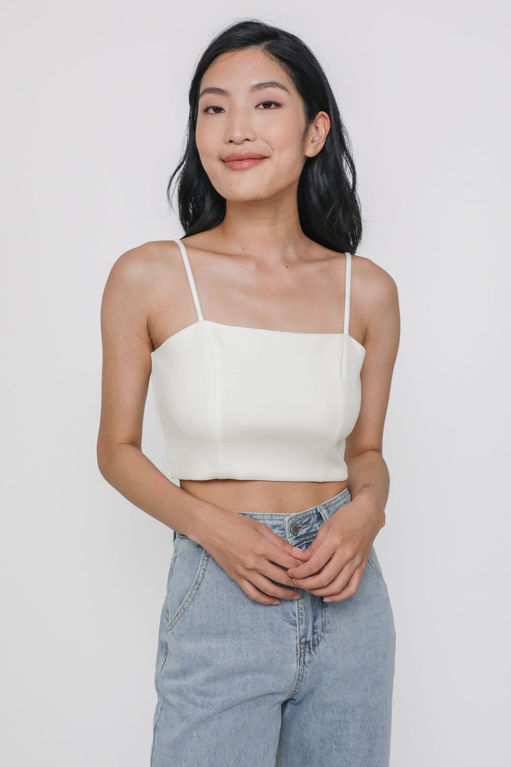 Sandro Basic Crop Top
