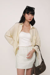 Sanford Boyfriend Shirt (Sheer)