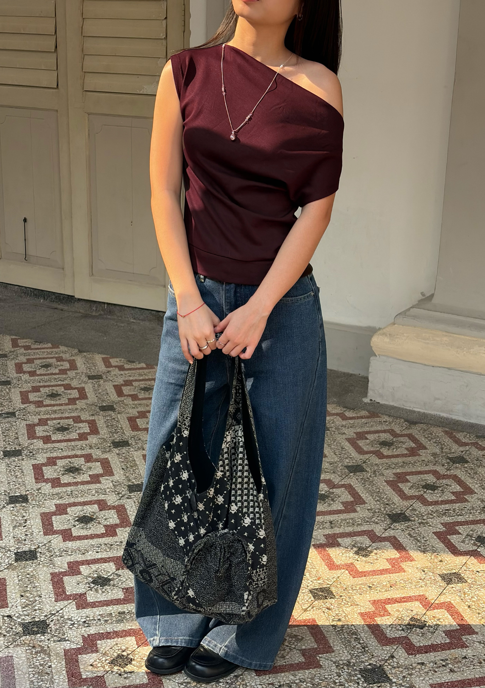 Levin Off Shoulder Top