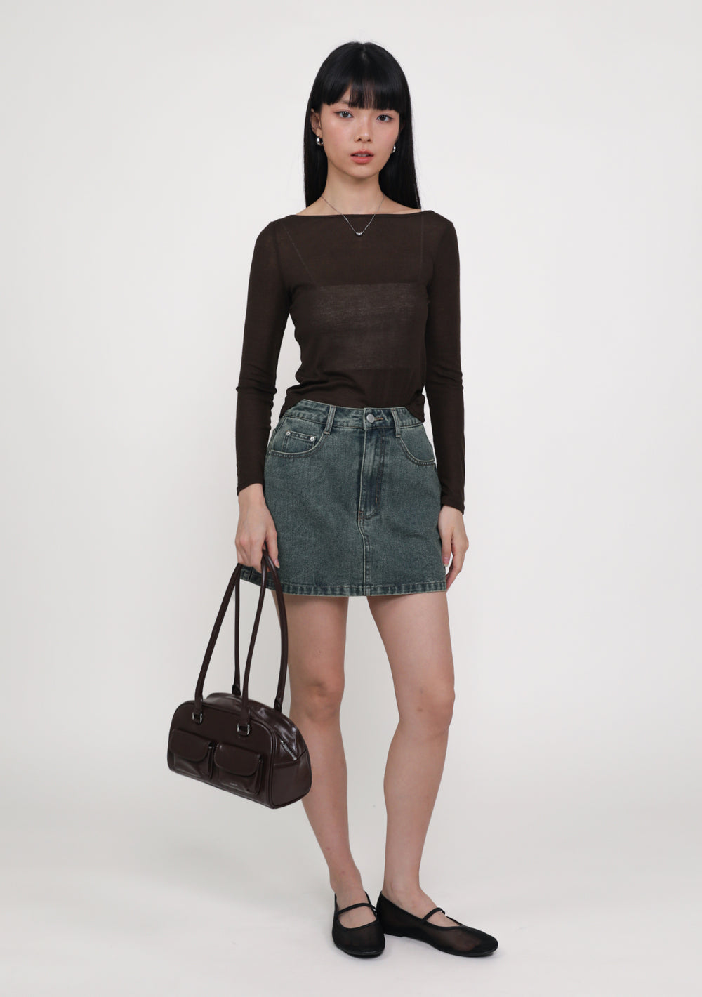 Bradley Denim Skorts Version 3