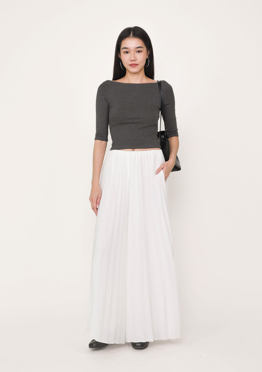 Caprina Pleated Wide Leg Pants