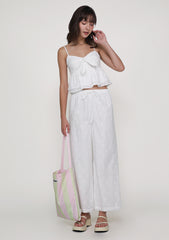 Gwendy Tiered Padded Top (Eyelet)