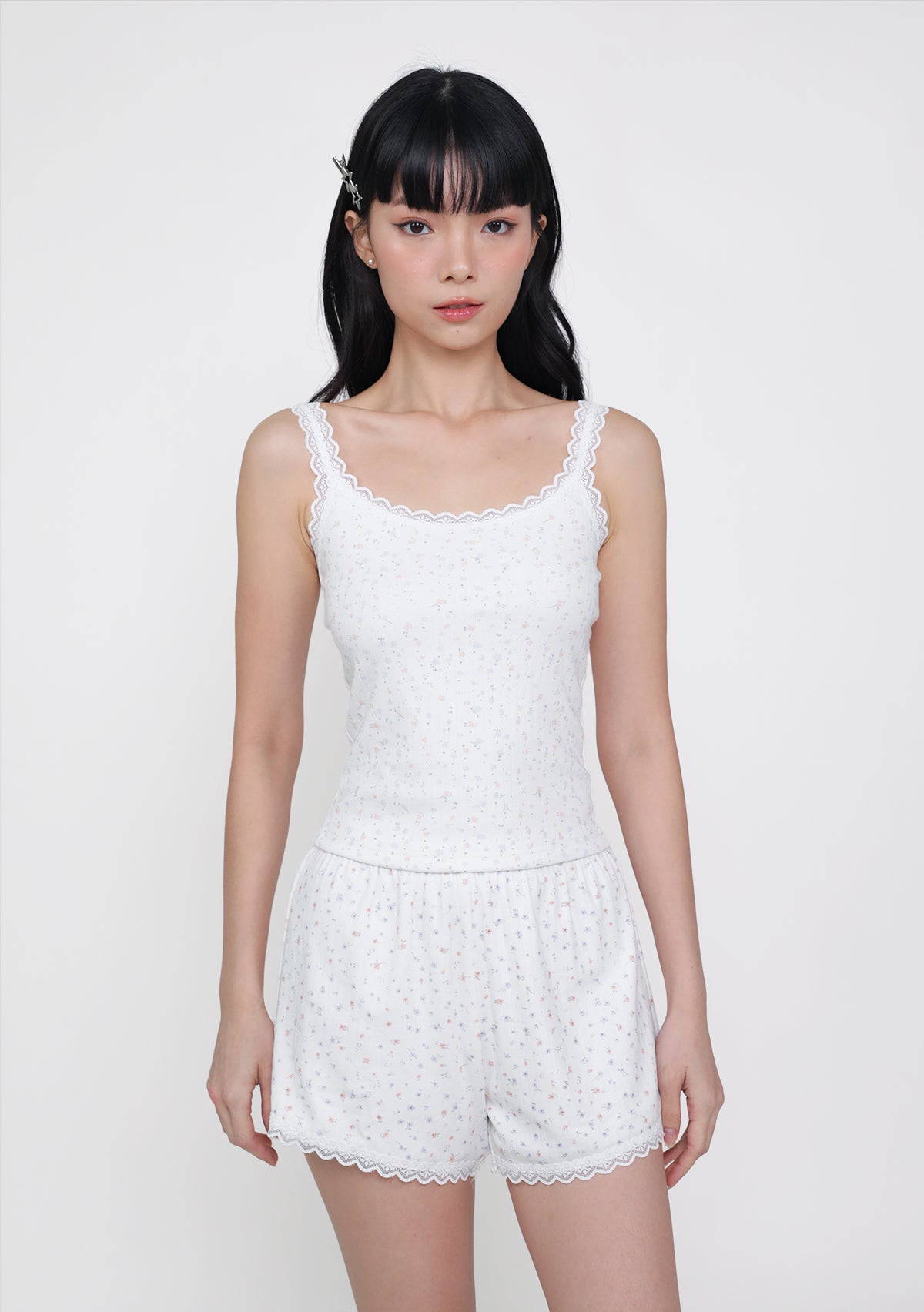 Margo Lace Trim Padded Tank Top – The Tinsel Rack