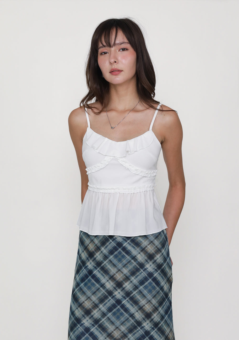Mirabelle Chiffon Ruffles Top
