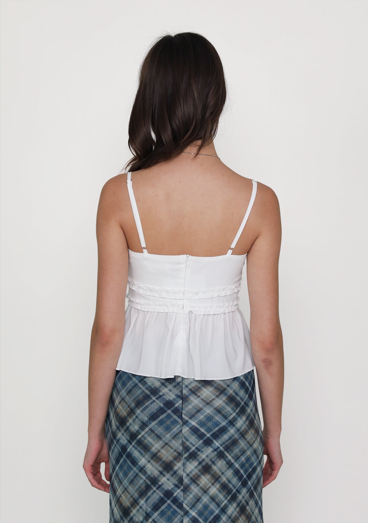 Mirabelle Chiffon Ruffles Top – The Tinsel Rack