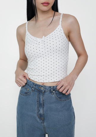 Nana Padded Top (Polka Dot) – The Tinsel Rack
