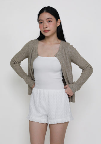 Rina Shirred Shorts
