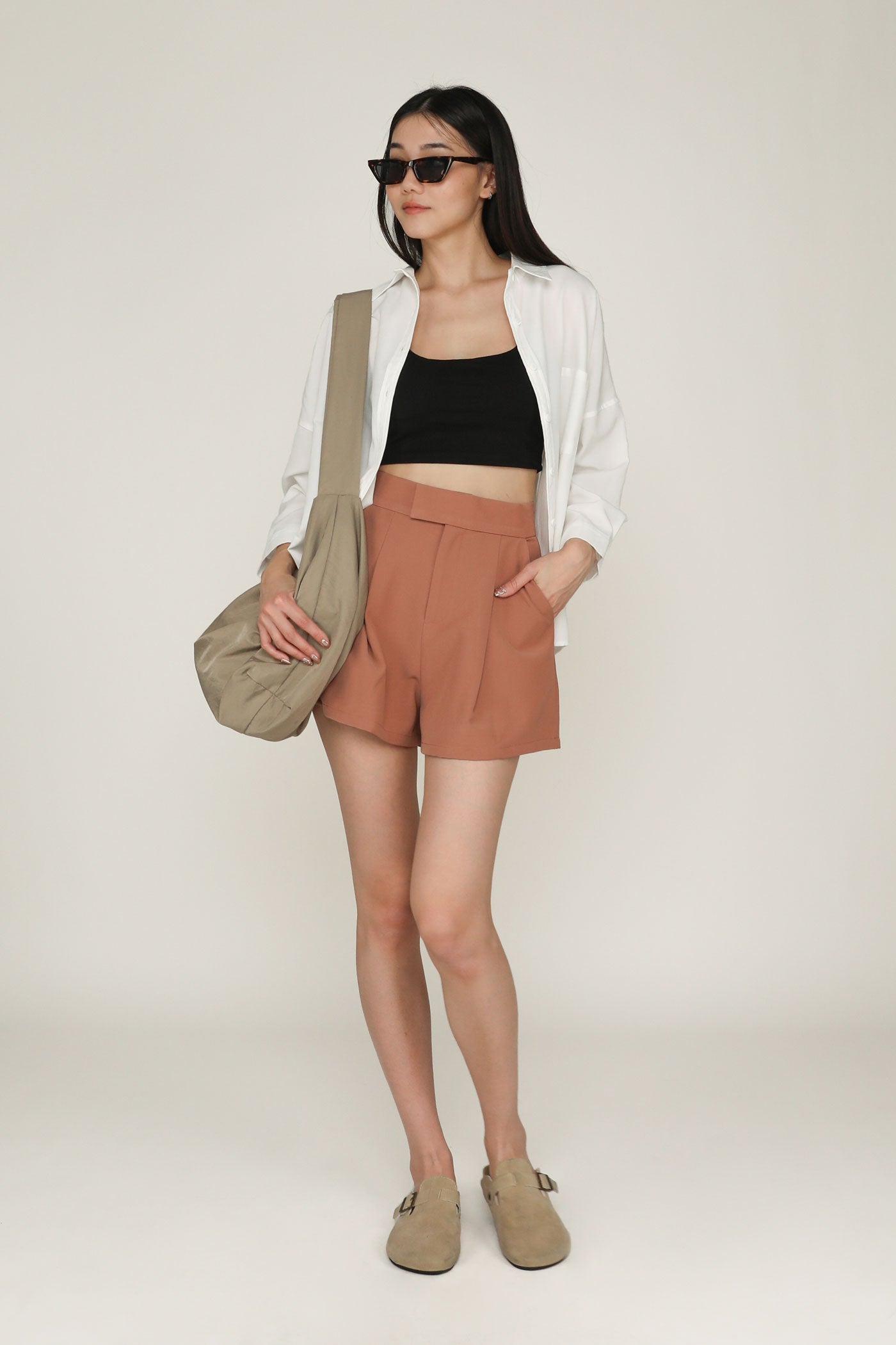 Wren Pleat Front Shorts – The Tinsel Rack