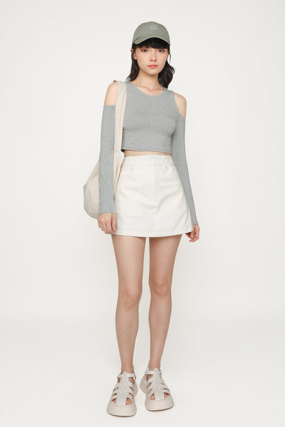 Xander Cold Shoulder Long Sleeve Top