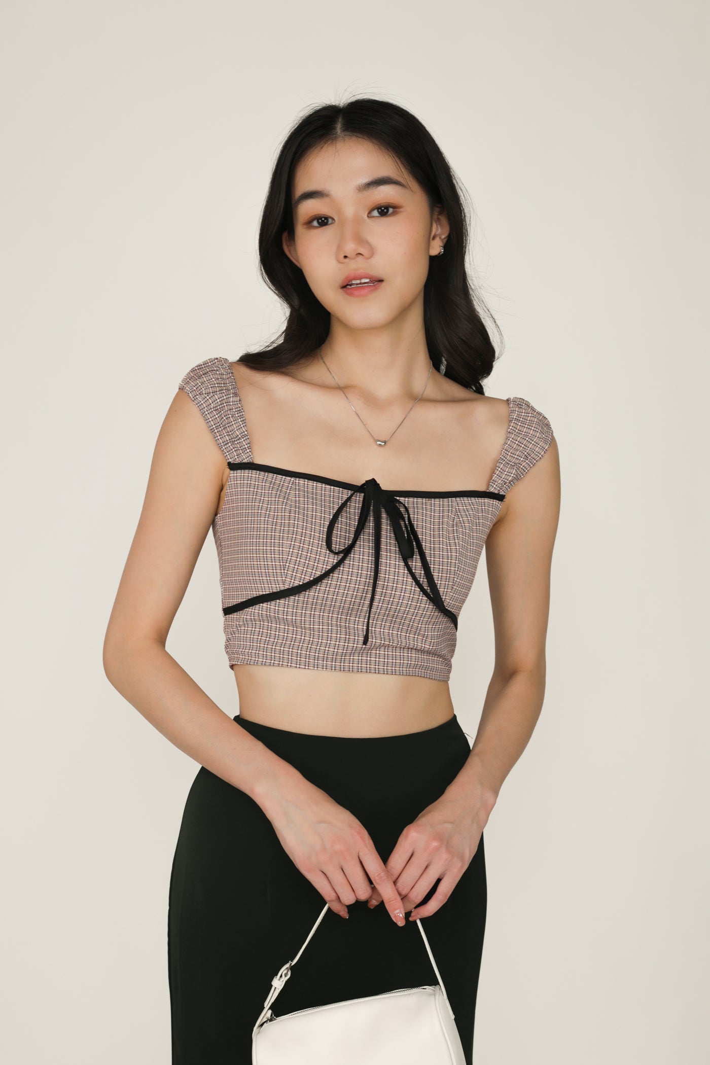 Zador Ruched Strap Crop Top – The Tinsel Rack