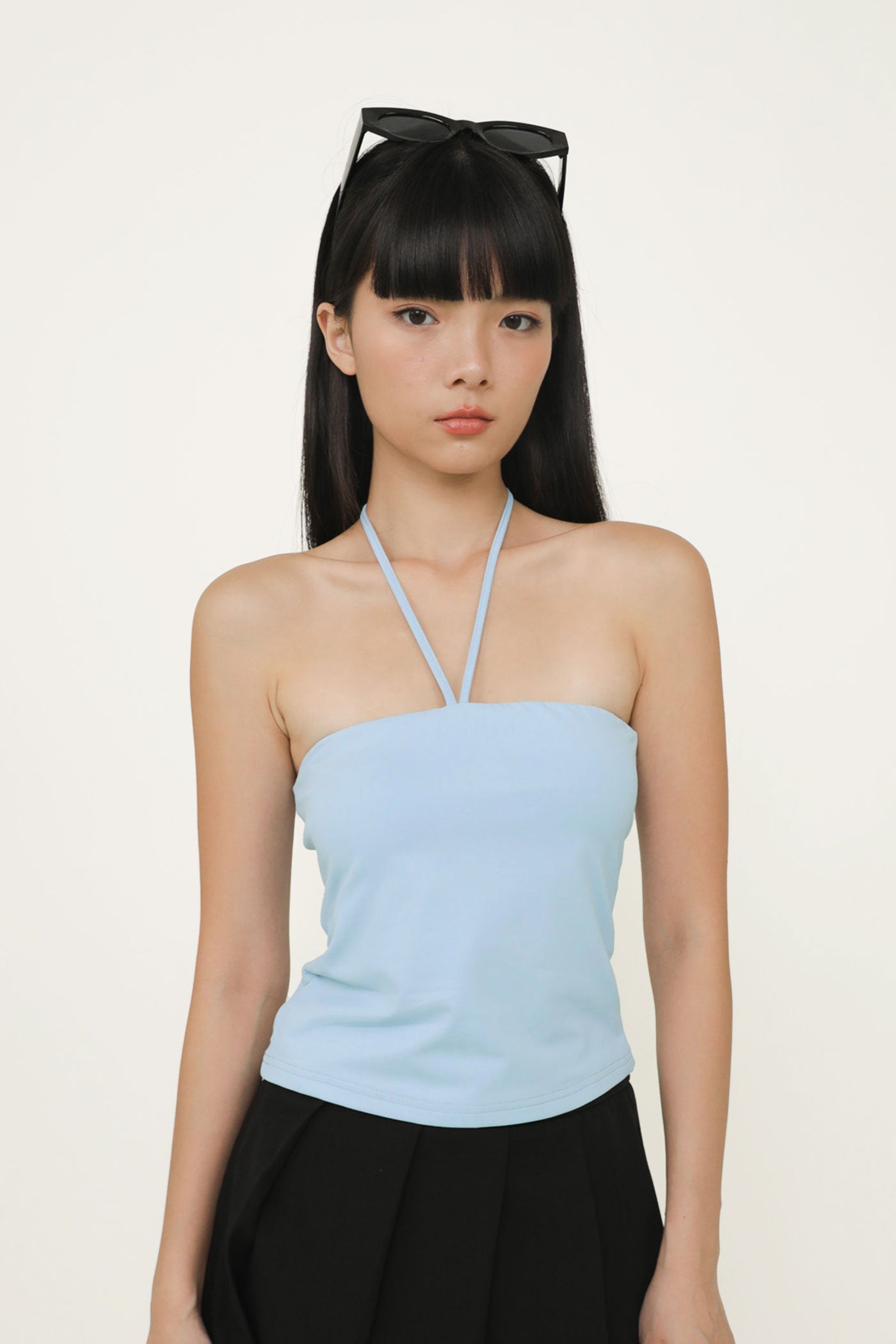 本日限定　shirred frill halter tops Zen Halter Padded Top – The Tinsel Rack
