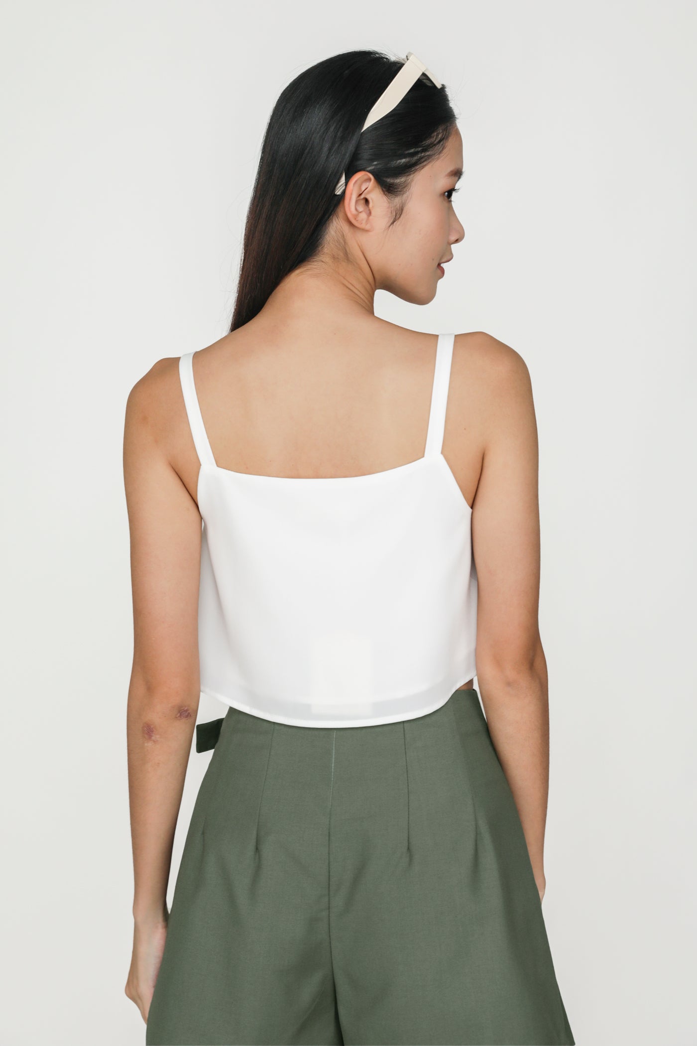 Zoey Basic Flare Crop Top – The Tinsel Rack