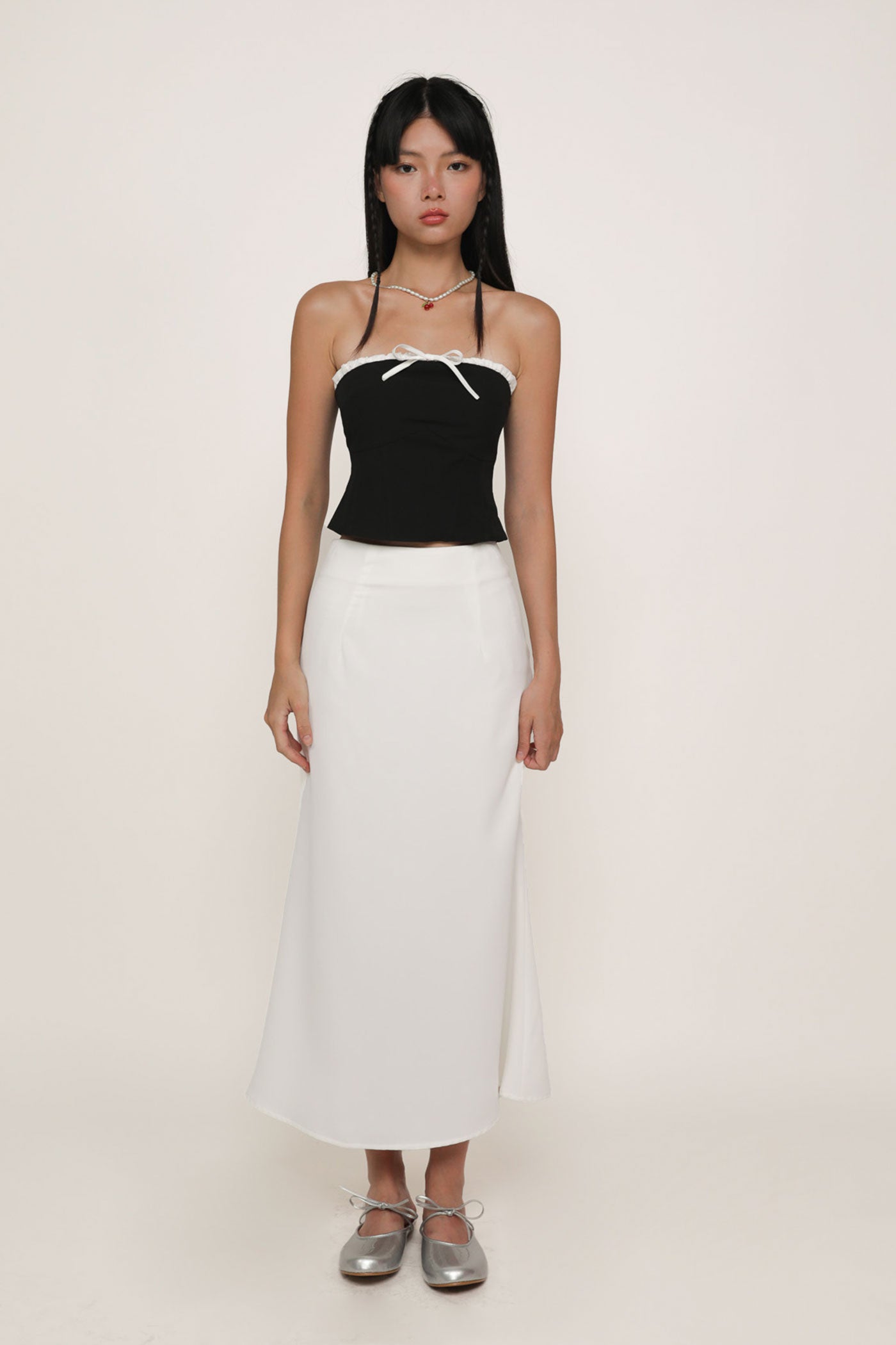 Zyla Contrast Tube Padded Top – The Tinsel Rack