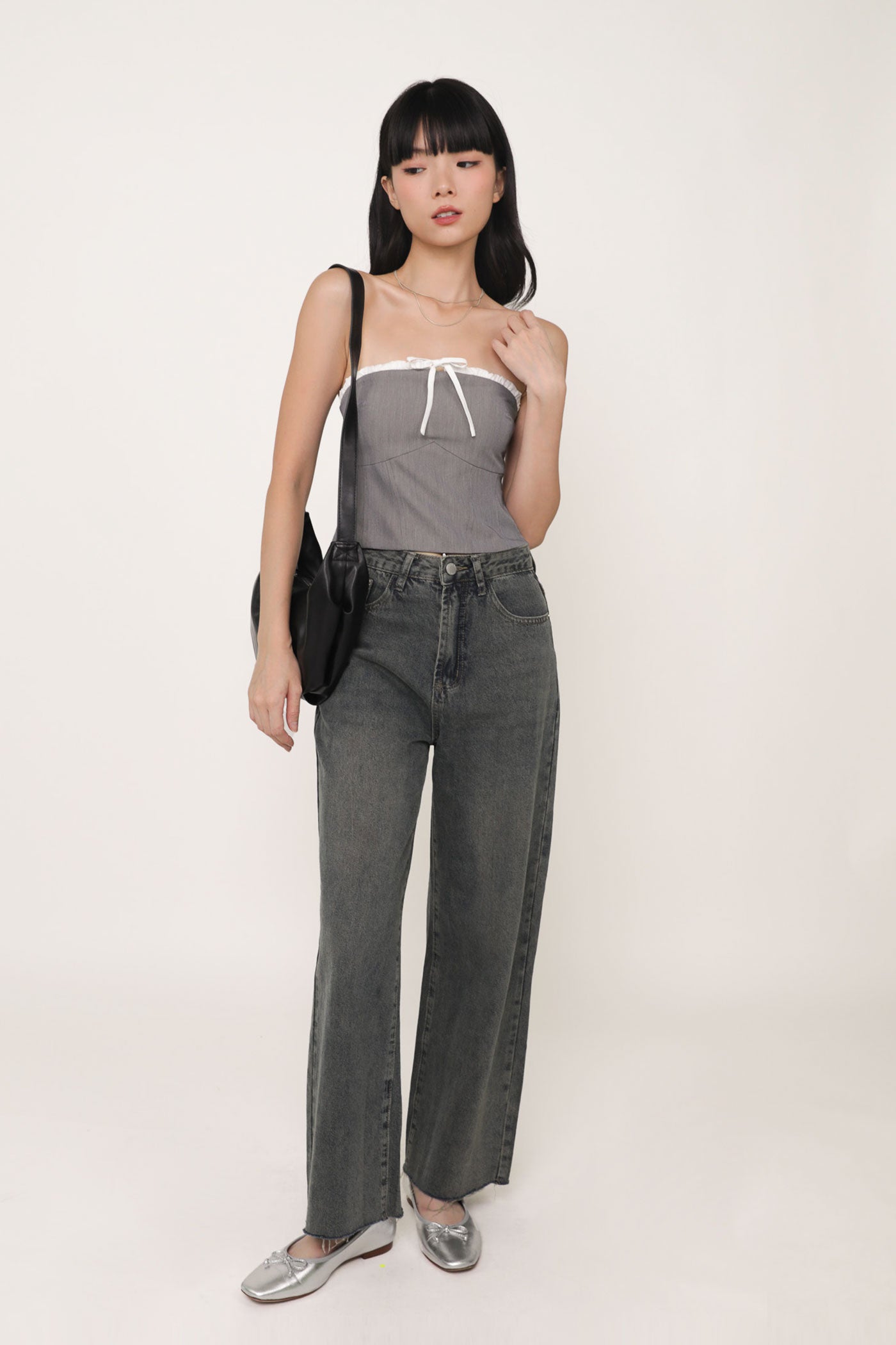 Zyla Contrast Tube Padded Top – The Tinsel Rack